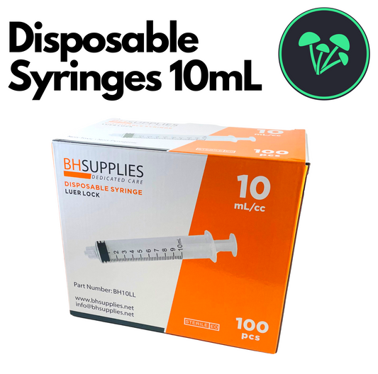 Disposable Syringes 10mL - 100pcs