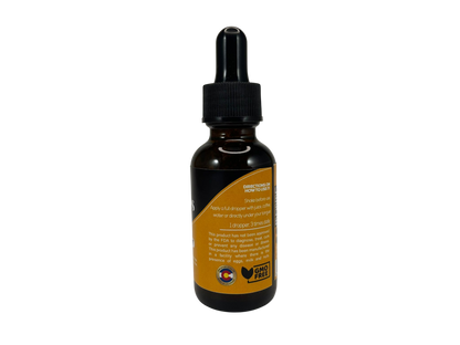 Spore Light Cordyceps extract, Energy Supplement instructions on how to use it on the back of the bottle, 1FL OZ.